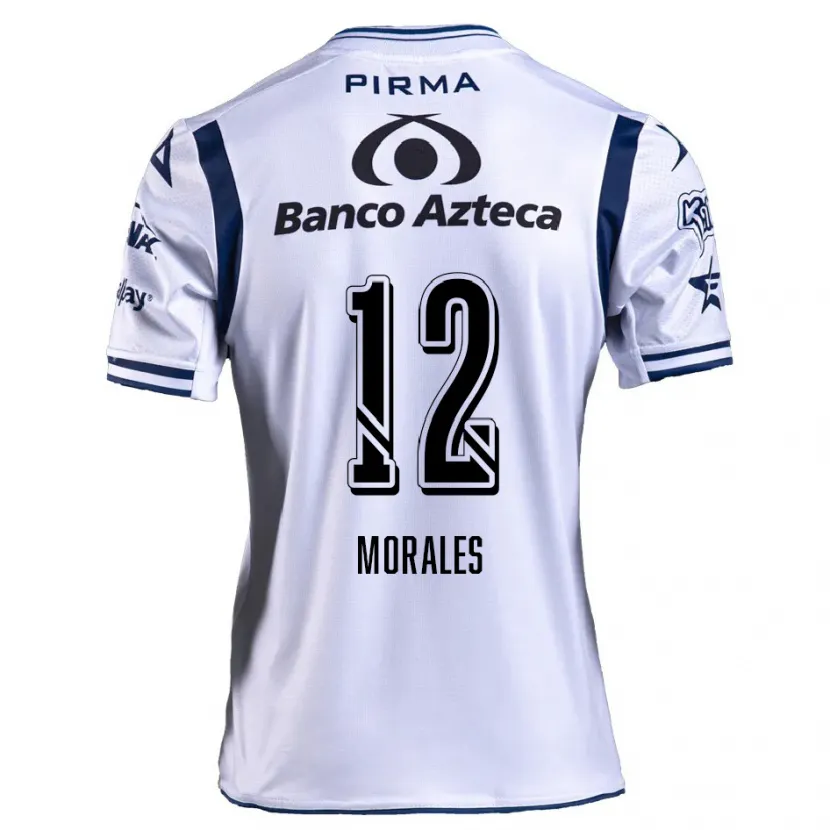 Danxen Herren Karla Morales #12 Weiß Marineblau Heimtrikot Trikot 2024/25 T-Shirt Schweiz