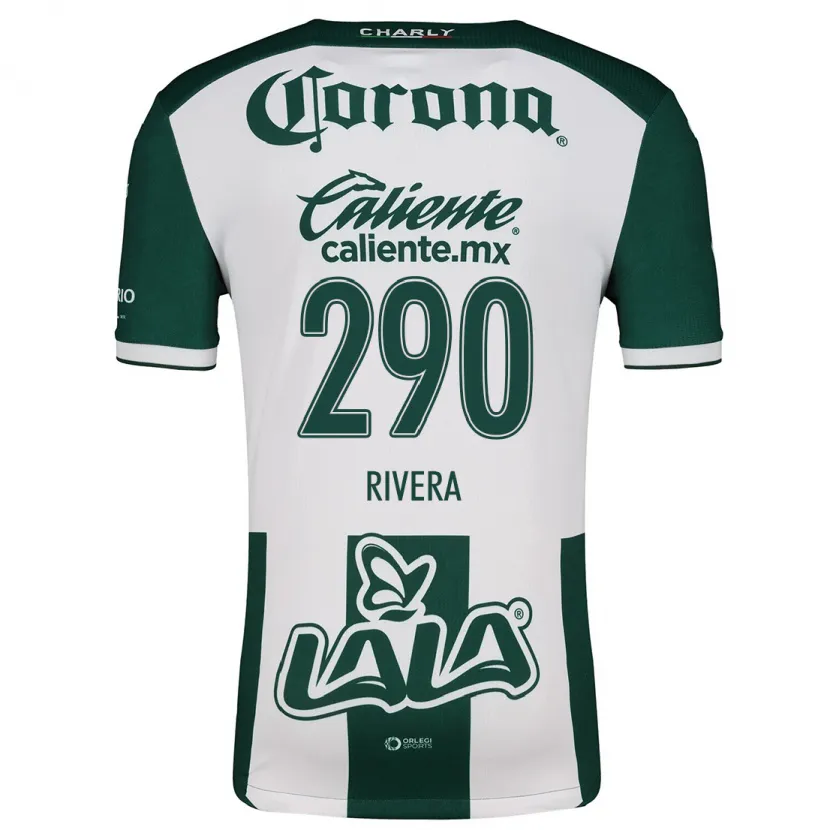 Danxen Herren Ángel Rivera #290 Grün Weiß Heimtrikot Trikot 2024/25 T-Shirt Schweiz