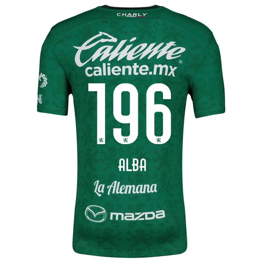 Danxen Herren Óscar Alba #196 Grün Weiß Heimtrikot Trikot 2024/25 T-Shirt Schweiz
