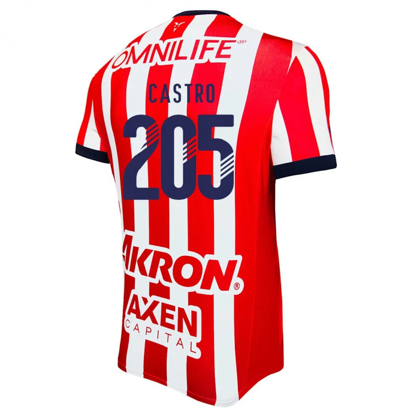 Danxen Herren Ariel Castro #205 Rot Weiß Blau Heimtrikot Trikot 2024/25 T-Shirt Schweiz