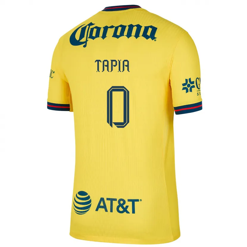 Danxen Herren Leonardo Tapia #0 Gelb Blau Heimtrikot Trikot 2024/25 T-Shirt Schweiz