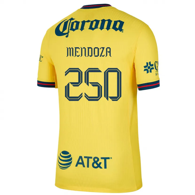 Danxen Herren Luis Mendoza #250 Gelb Blau Heimtrikot Trikot 2024/25 T-Shirt Schweiz
