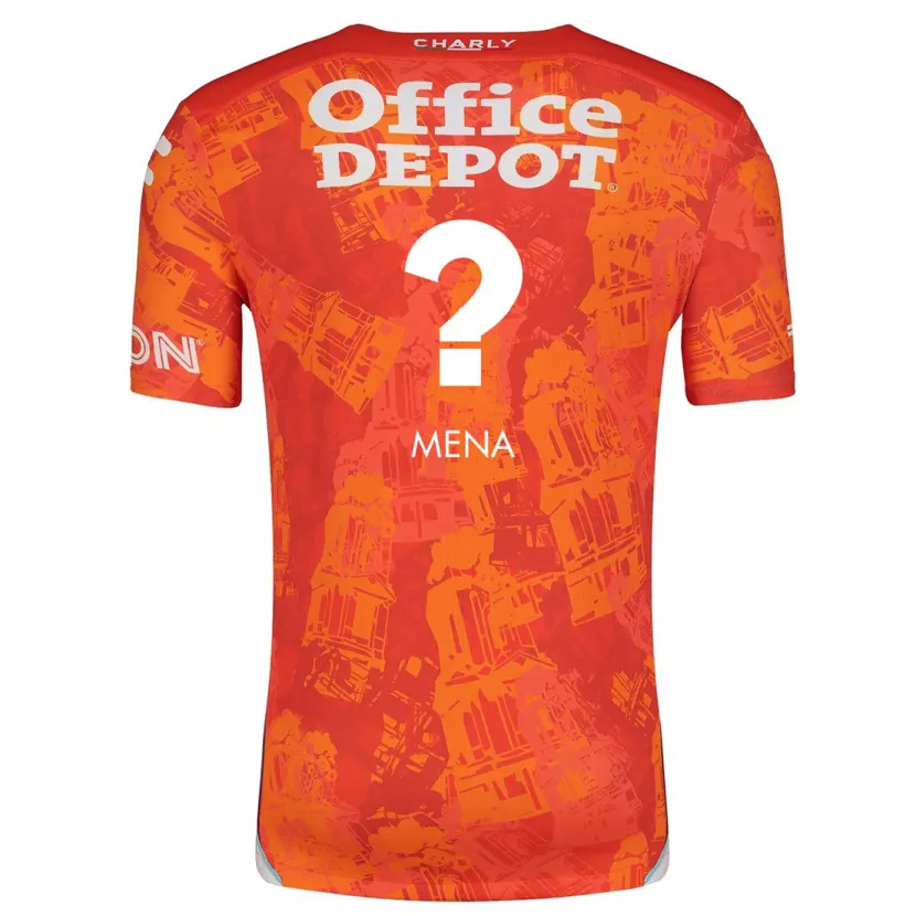 Danxen Herren Ángel Mena #0 Orange Weiß Auswärtstrikot Trikot 2024/25 T-Shirt Schweiz