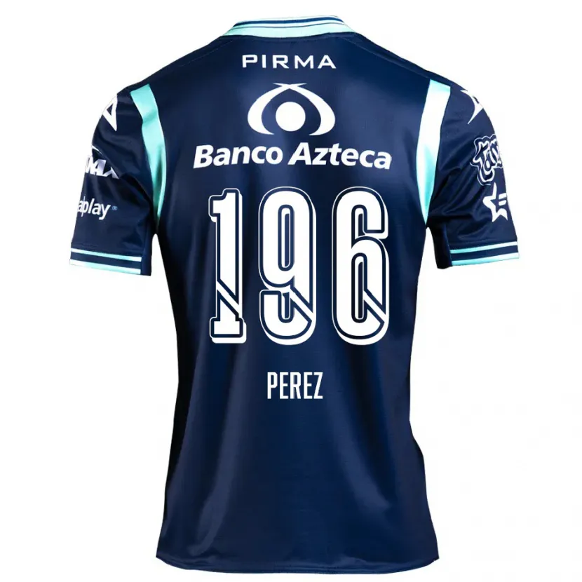 Danxen Herren Arez Pérez #196 Navy Blau Auswärtstrikot Trikot 2024/25 T-Shirt Schweiz