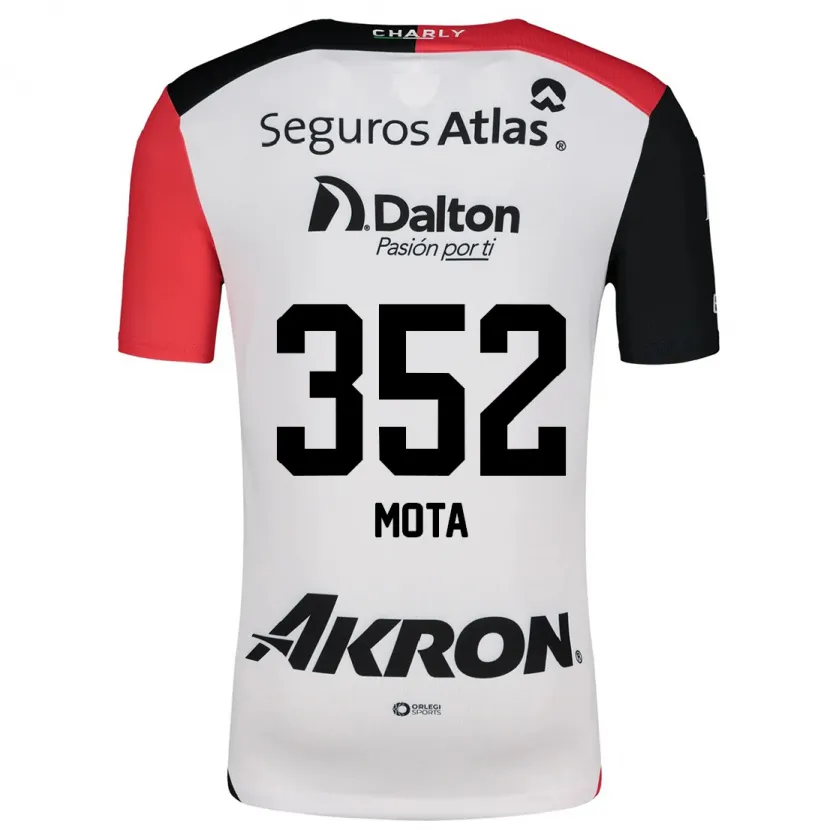 Danxen Herren Noé Mota #352 Weiß Rot Schwarz Auswärtstrikot Trikot 2024/25 T-Shirt Schweiz