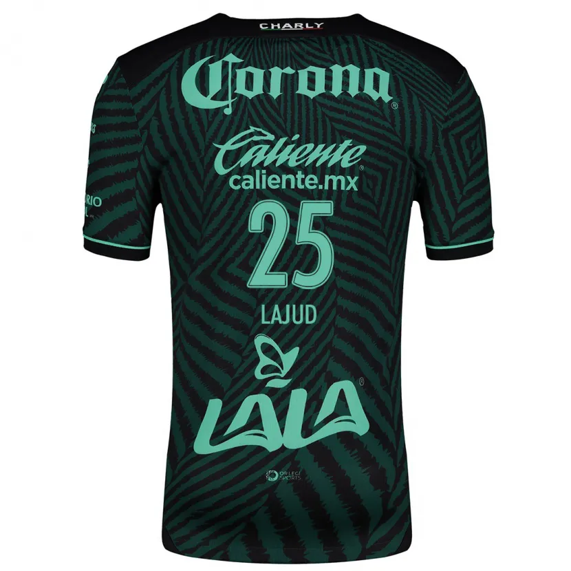 Danxen Herren Gibrán Lajud #25 Schwarz Grün Auswärtstrikot Trikot 2024/25 T-Shirt Schweiz