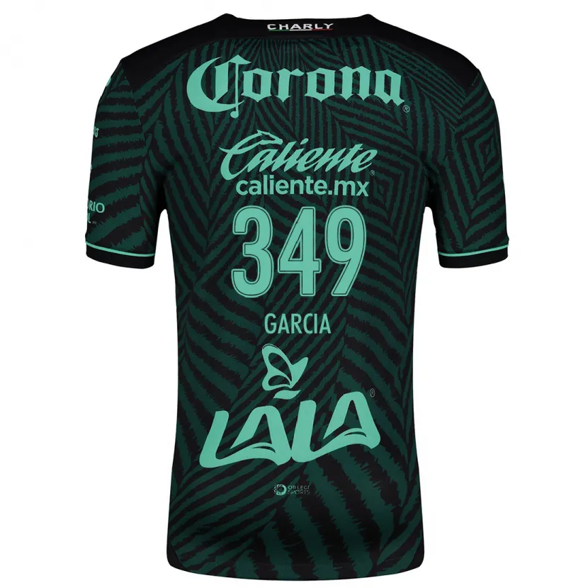 Danxen Herren Diego García #349 Schwarz Grün Auswärtstrikot Trikot 2024/25 T-Shirt Schweiz