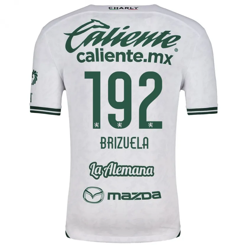 Danxen Herren Juan Brizuela #192 Weiß Grün Auswärtstrikot Trikot 2024/25 T-Shirt Schweiz