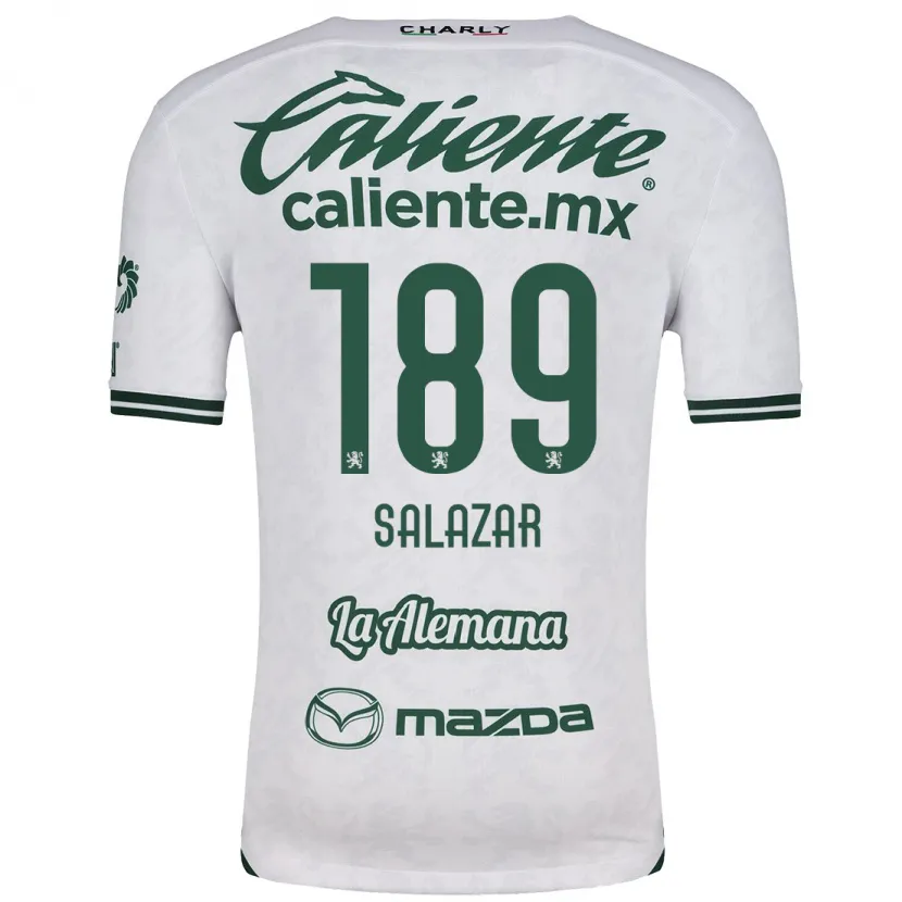 Danxen Herren José Salazar #189 Weiß Grün Auswärtstrikot Trikot 2024/25 T-Shirt Schweiz