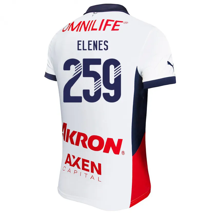 Danxen Herren José Elenes #259 Weiß Rot Blau Auswärtstrikot Trikot 2024/25 T-Shirt Schweiz
