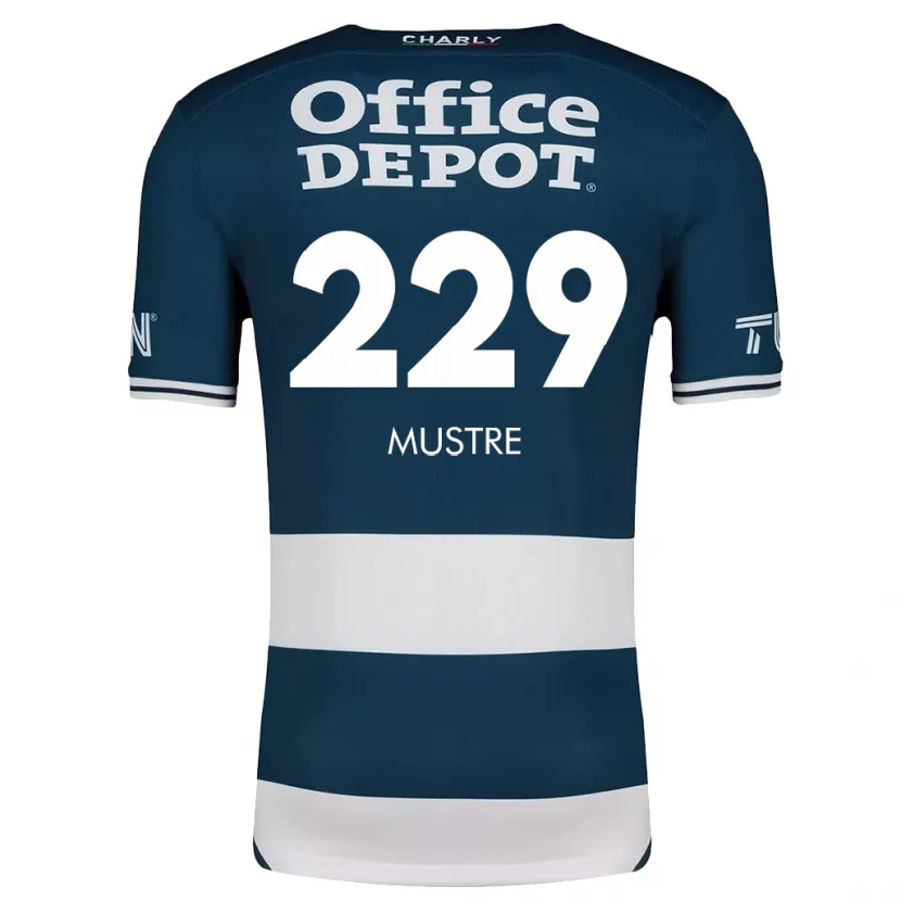 Danxen Damen Eduardo Mustre #229 Blau Weiss Heimtrikot Trikot 2024/25 T-Shirt Schweiz
