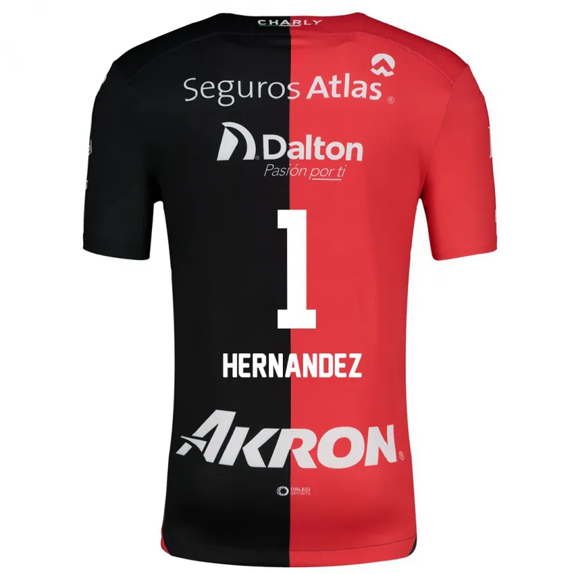 Danxen Damen José Hernández #1 Rot Schwarz Heimtrikot Trikot 2024/25 T-Shirt Schweiz