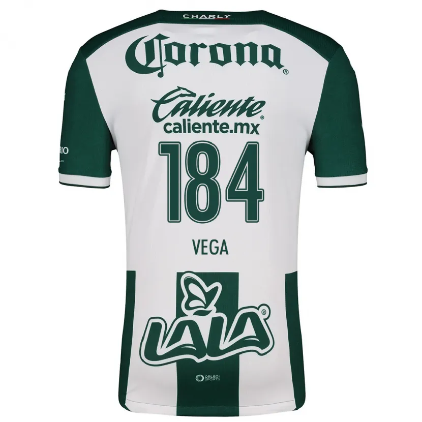 Danxen Damen Luis Vega #184 Grün Weiß Heimtrikot Trikot 2024/25 T-Shirt Schweiz