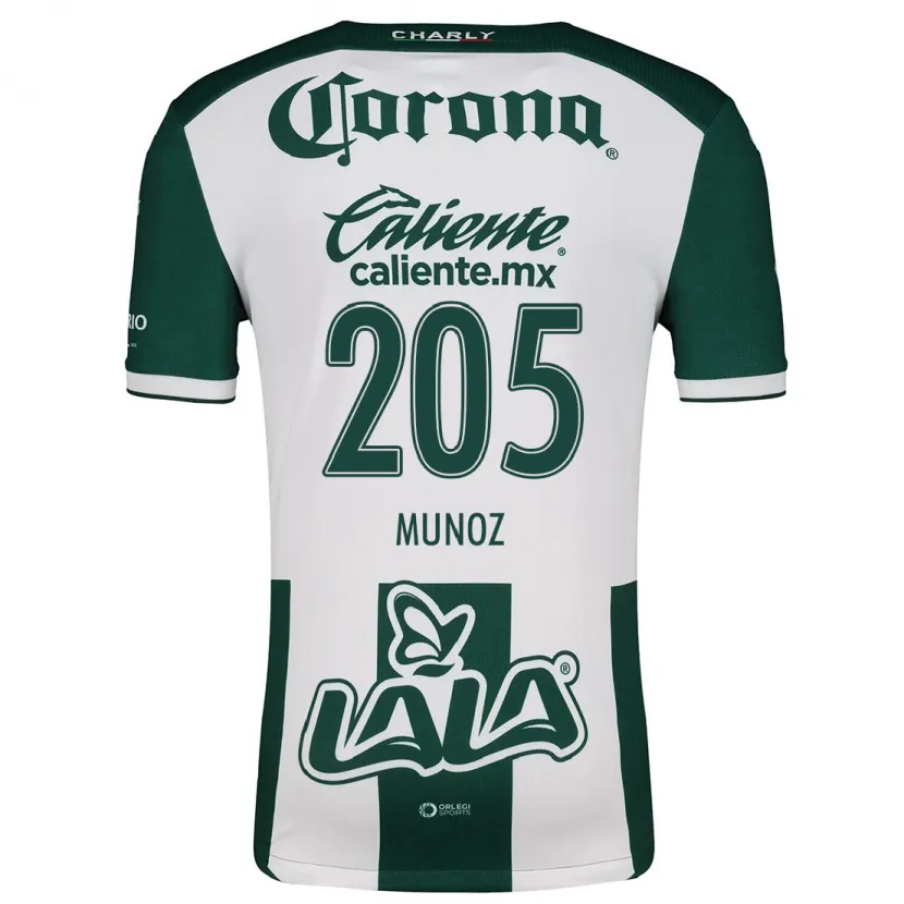 Danxen Damen Guillermo Muñoz #205 Grün Weiß Heimtrikot Trikot 2024/25 T-Shirt Schweiz