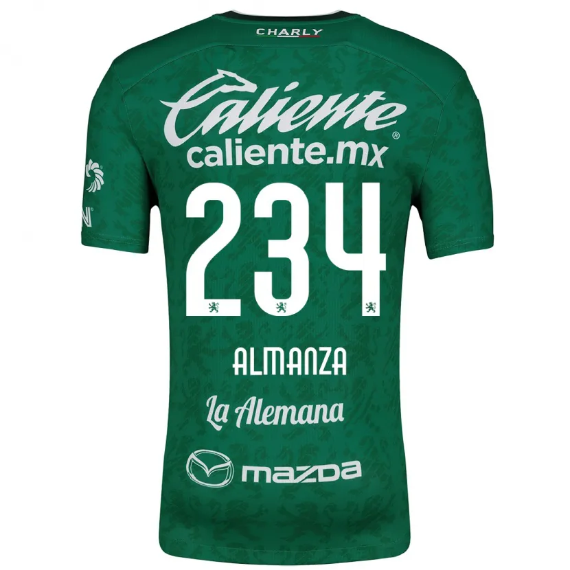 Danxen Damen Román Almanza #234 Grün Weiß Heimtrikot Trikot 2024/25 T-Shirt Schweiz