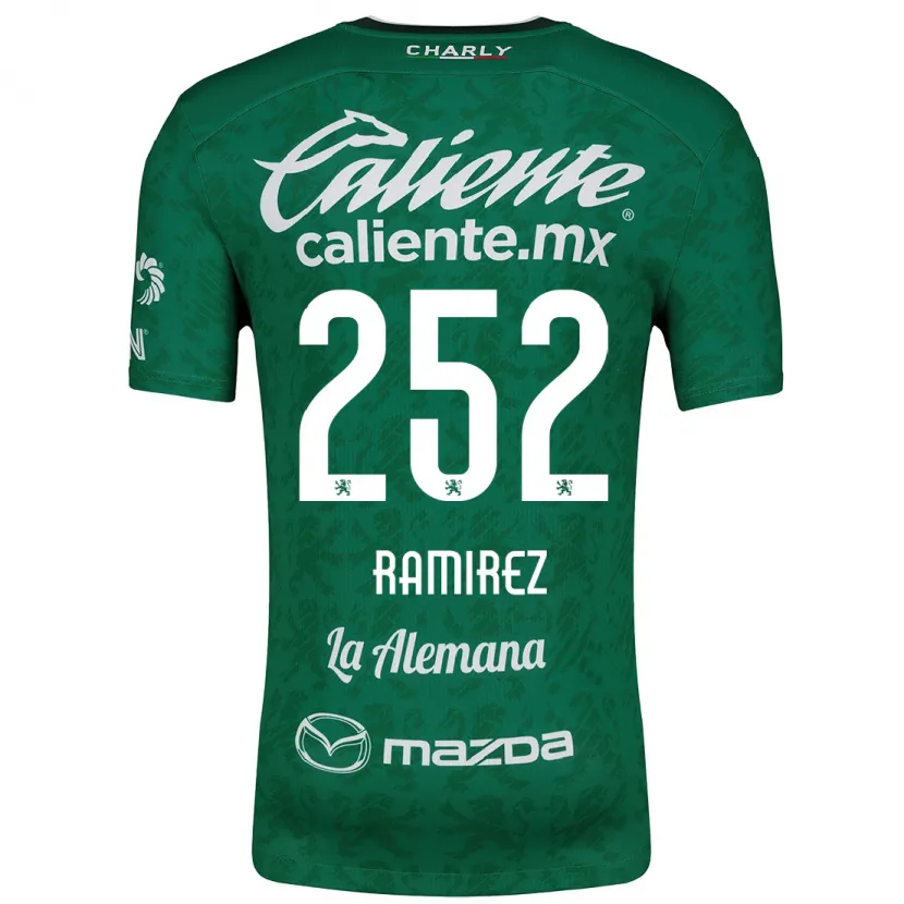 Danxen Damen Luis Ramírez #252 Grün Weiß Heimtrikot Trikot 2024/25 T-Shirt Schweiz