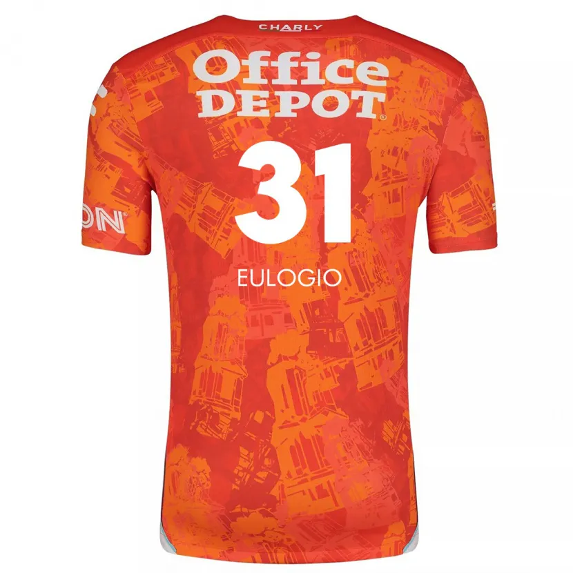 Danxen Damen José Eulogio #31 Orange Weiß Auswärtstrikot Trikot 2024/25 T-Shirt Schweiz