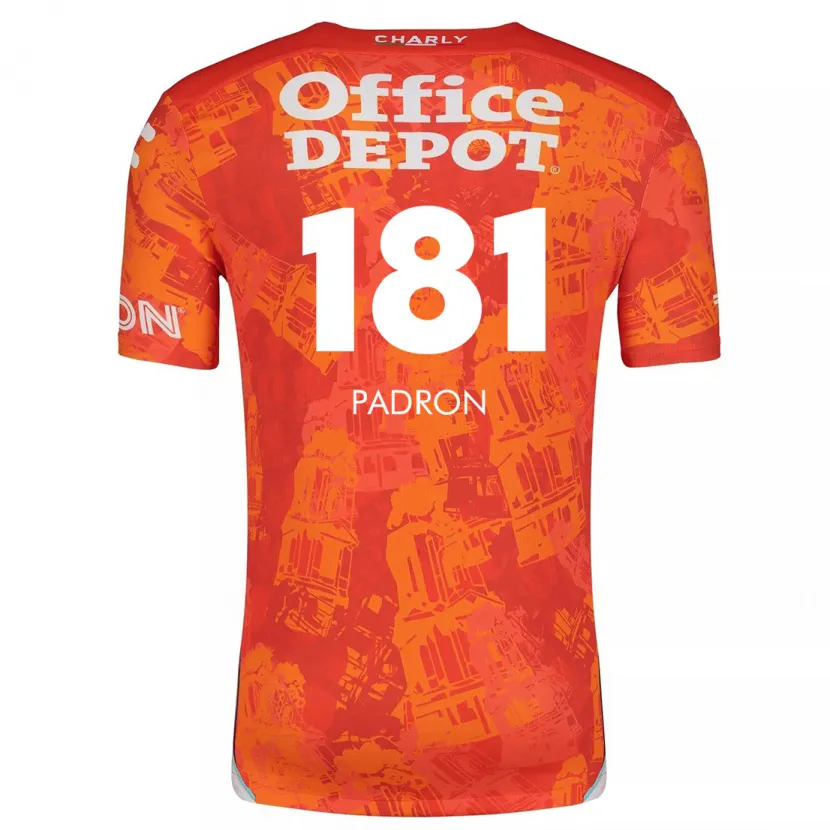 Danxen Damen Romeo Padrón #181 Orange Weiß Auswärtstrikot Trikot 2024/25 T-Shirt Schweiz