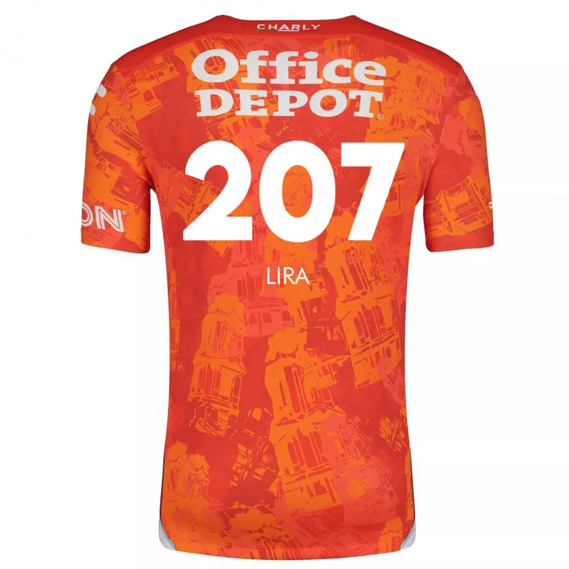 Danxen Damen Almir Lira #207 Orange Weiß Auswärtstrikot Trikot 2024/25 T-Shirt Schweiz