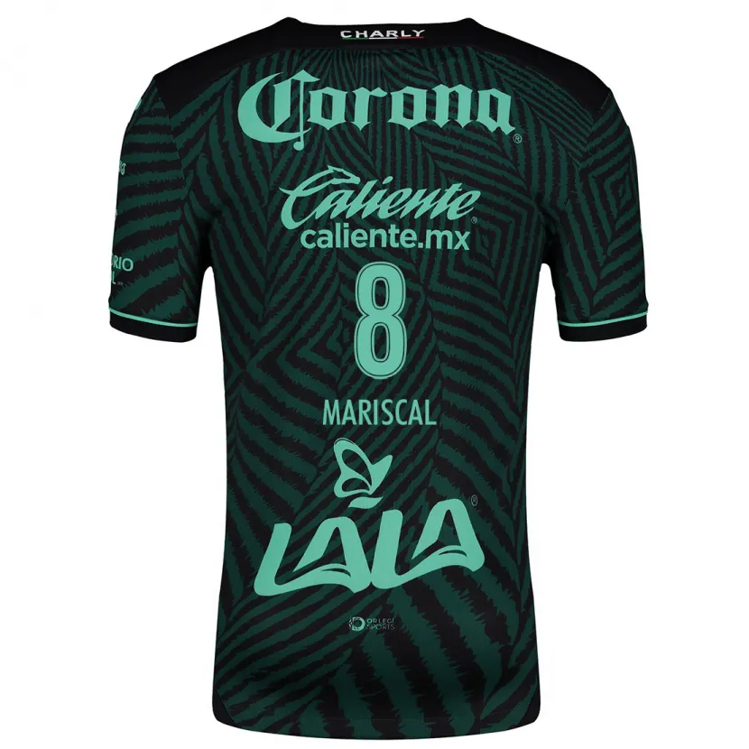 Danxen Damen Salvador Mariscal #8 Schwarz Grün Auswärtstrikot Trikot 2024/25 T-Shirt Schweiz