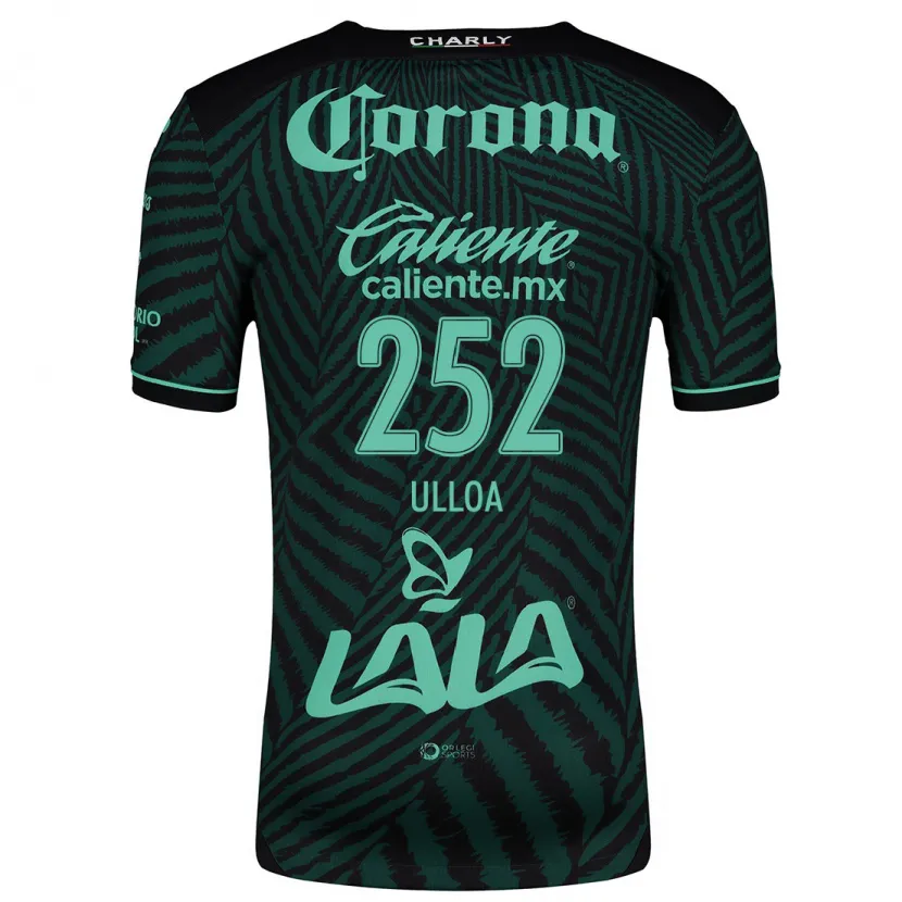 Danxen Damen José Ulloa #252 Schwarz Grün Auswärtstrikot Trikot 2024/25 T-Shirt Schweiz