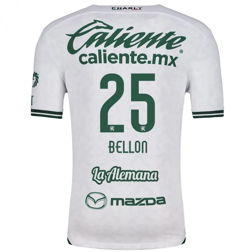 Danxen Damen Paul Bellón #25 Weiß Grün Auswärtstrikot Trikot 2024/25 T-Shirt Schweiz