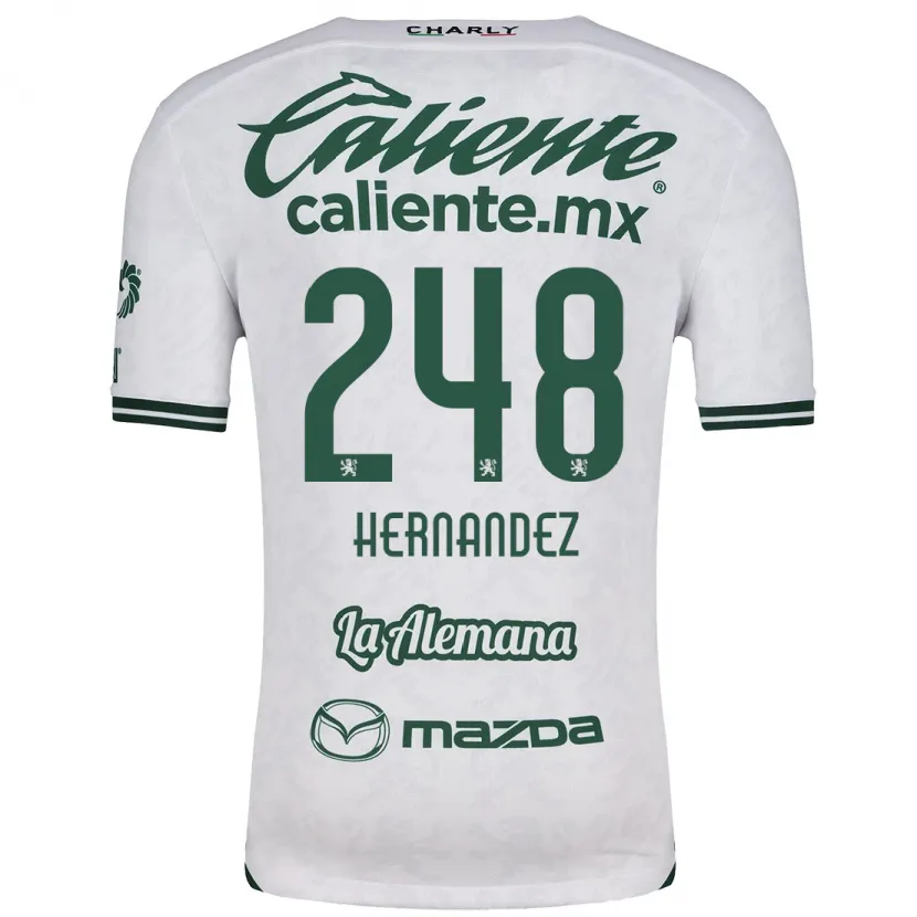 Danxen Damen Fernando Hernández #248 Weiß Grün Auswärtstrikot Trikot 2024/25 T-Shirt Schweiz