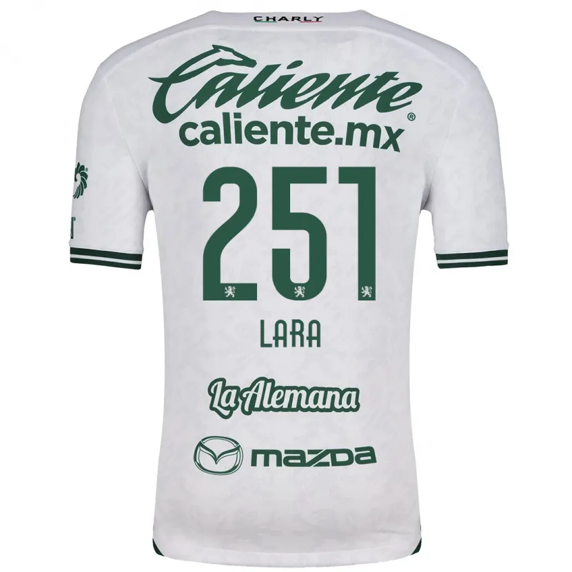 Danxen Damen Tristán Lara #251 Weiß Grün Auswärtstrikot Trikot 2024/25 T-Shirt Schweiz