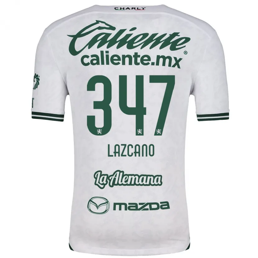 Danxen Damen Evan Lazcano #347 Weiß Grün Auswärtstrikot Trikot 2024/25 T-Shirt Schweiz