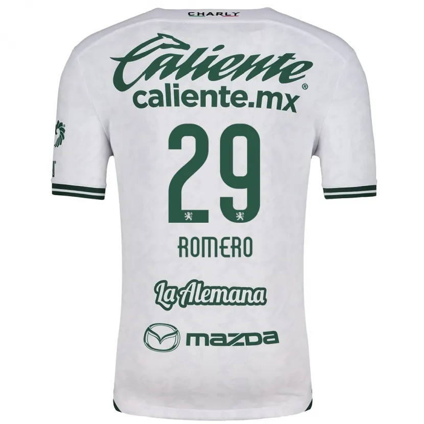 Danxen Damen Lucas Romero #29 Weiß Grün Auswärtstrikot Trikot 2024/25 T-Shirt Schweiz