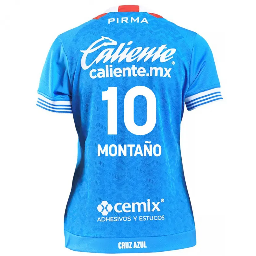 Danxen Kinder Andrés Montaño #10 Himmelblau Heimtrikot Trikot 2024/25 T-Shirt Schweiz