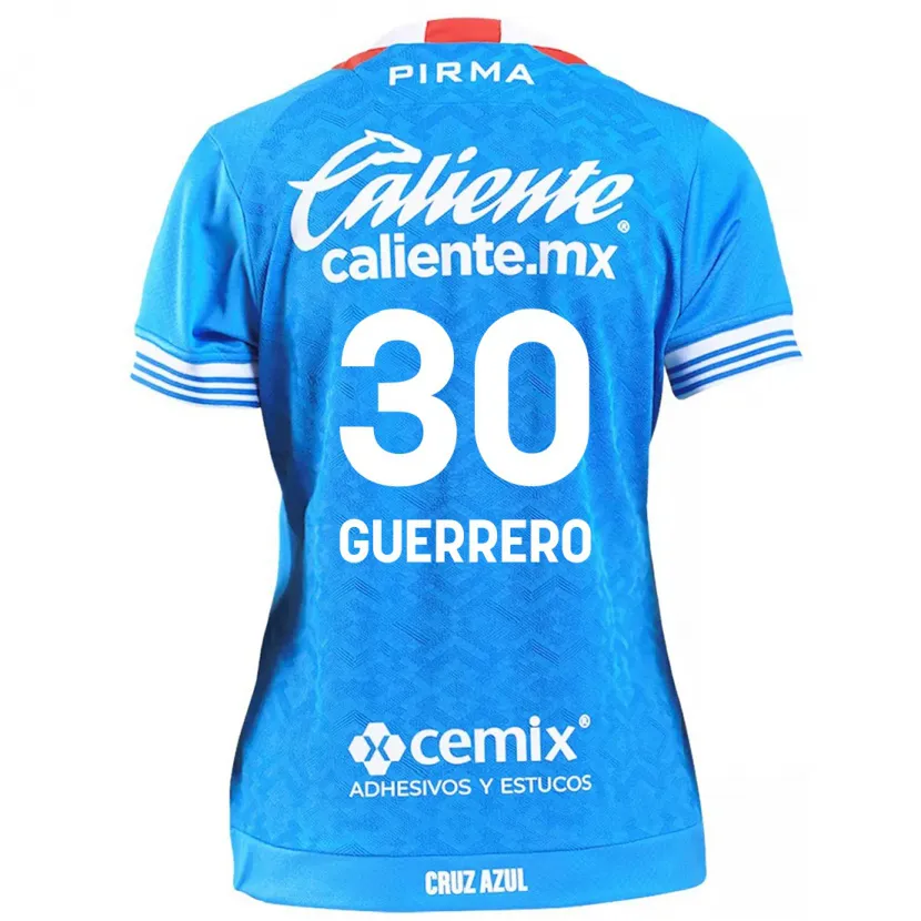 Danxen Kinder Rafael Guerrero #30 Himmelblau Heimtrikot Trikot 2024/25 T-Shirt Schweiz