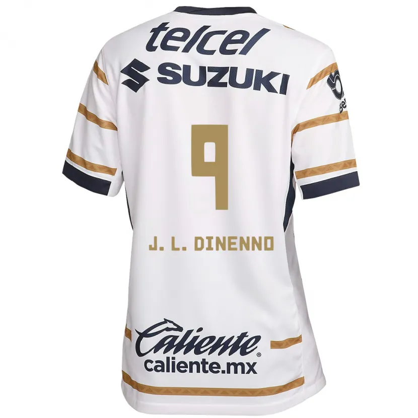 Danxen Kinder Juan Dinenno #9 Weißer Obsidian Heimtrikot Trikot 2024/25 T-Shirt Schweiz