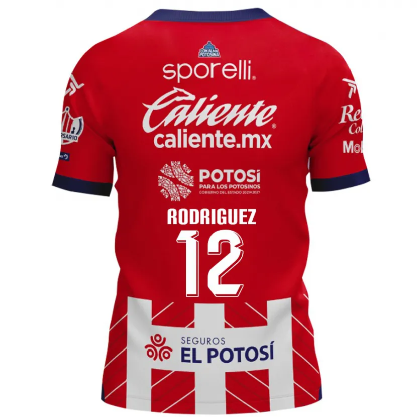 Danxen Kinder David Rodríguez #12 Rot-Weiss Heimtrikot Trikot 2024/25 T-Shirt Schweiz