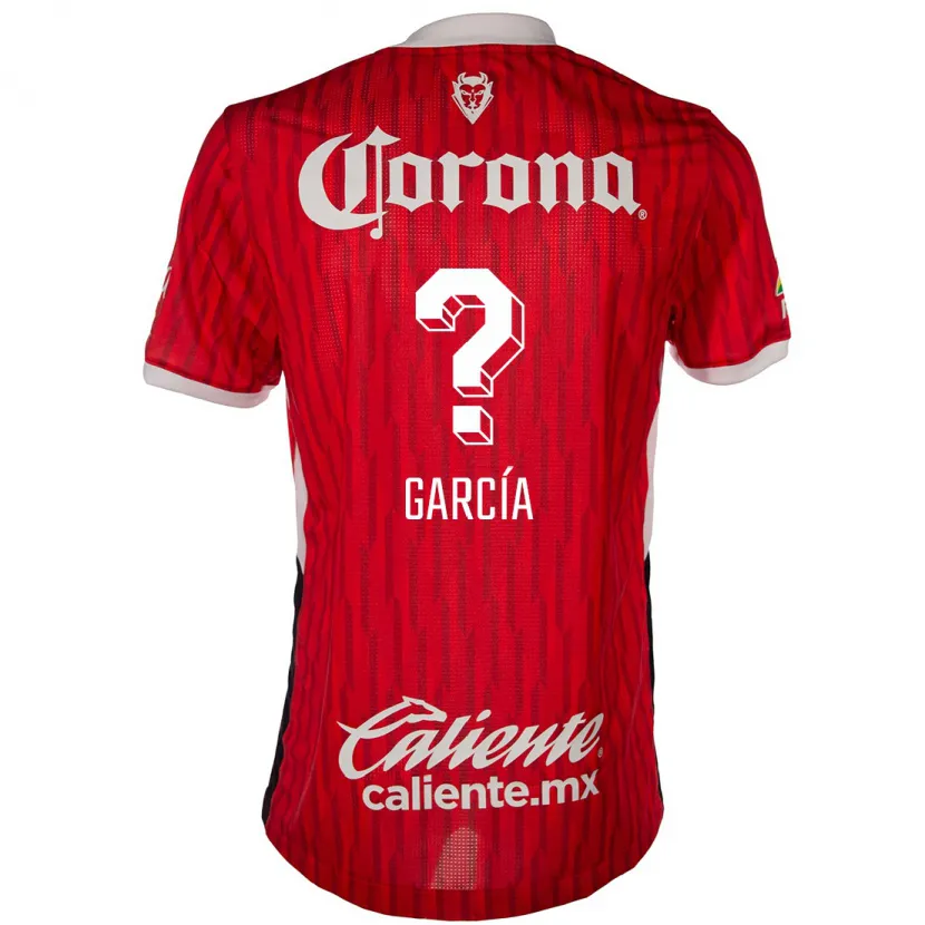 Danxen Kinder Carlos García #0 Rot-Weiss Heimtrikot Trikot 2024/25 T-Shirt Schweiz