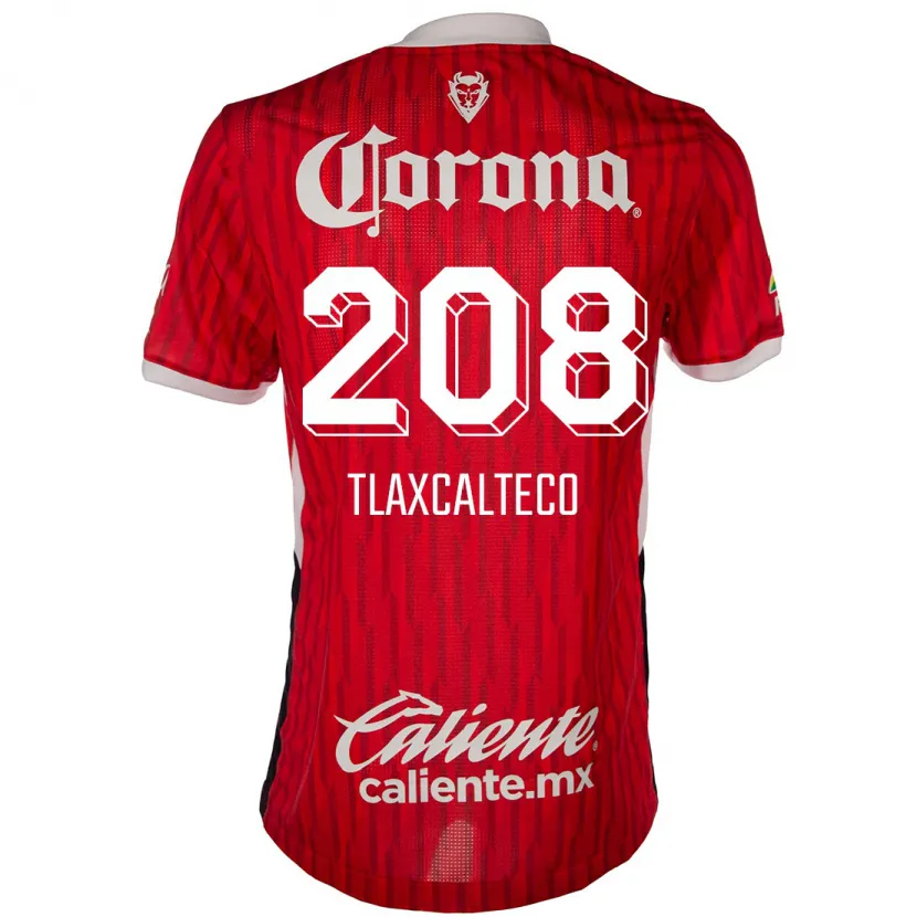 Danxen Kinder Sait Tlaxcalteco #208 Rot-Weiss Heimtrikot Trikot 2024/25 T-Shirt Schweiz