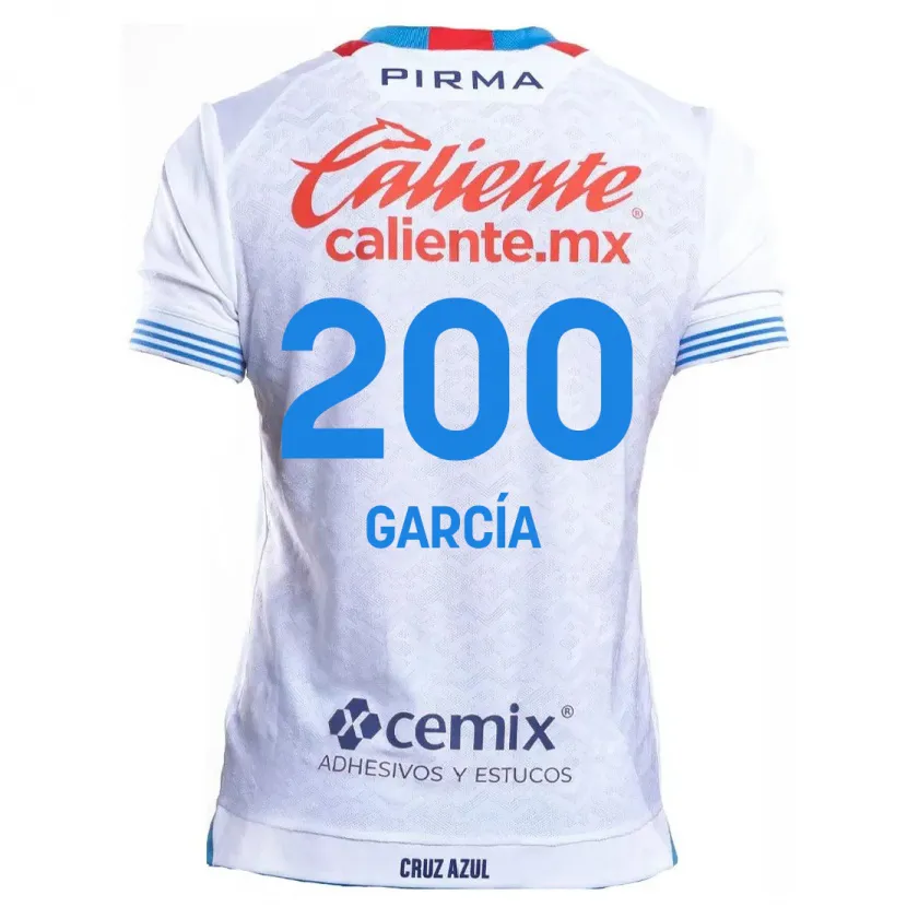 Danxen Kinder Jorge García #200 Weiß Blau Auswärtstrikot Trikot 2024/25 T-Shirt Schweiz