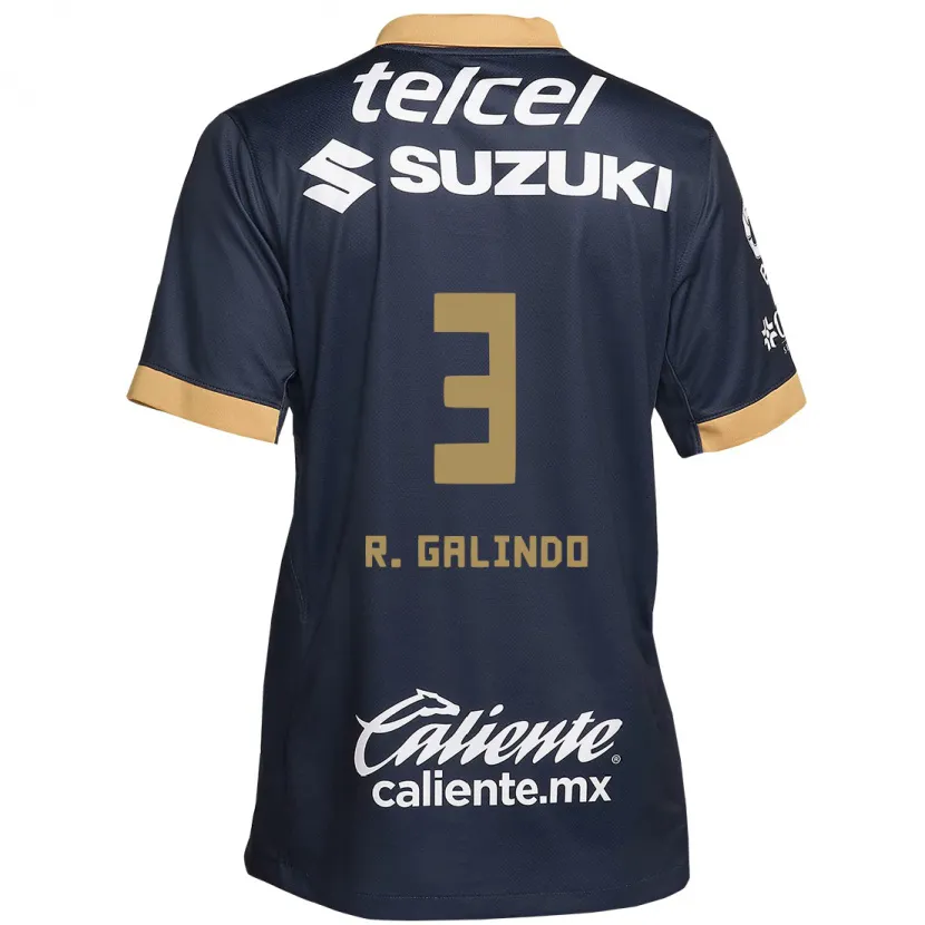 Danxen Kinder José Galindo #3 Obsidian Gold Weiß Auswärtstrikot Trikot 2024/25 T-Shirt Schweiz