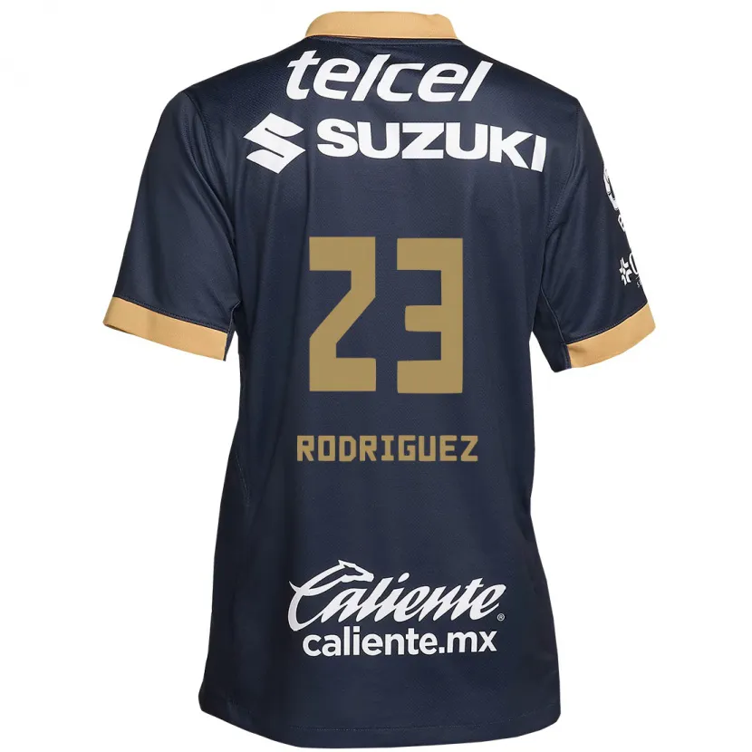 Danxen Kinder Catherine Rodriguez #23 Obsidian Gold Weiß Auswärtstrikot Trikot 2024/25 T-Shirt Schweiz