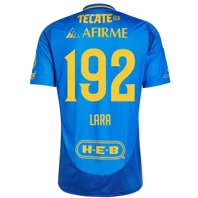 Danxen Kinder Miguel Lara #192 Blau Gelb Auswärtstrikot Trikot 2024/25 T-Shirt Schweiz
