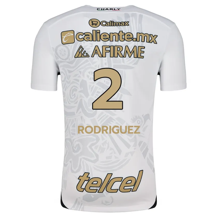 Danxen Kinder Antonio Rodríguez #2 Weiß Schwarz Auswärtstrikot Trikot 2024/25 T-Shirt Schweiz