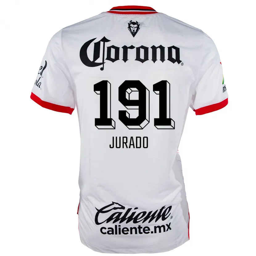 Danxen Kinder Pablo Jurado #191 Weiß Rot Auswärtstrikot Trikot 2024/25 T-Shirt Schweiz