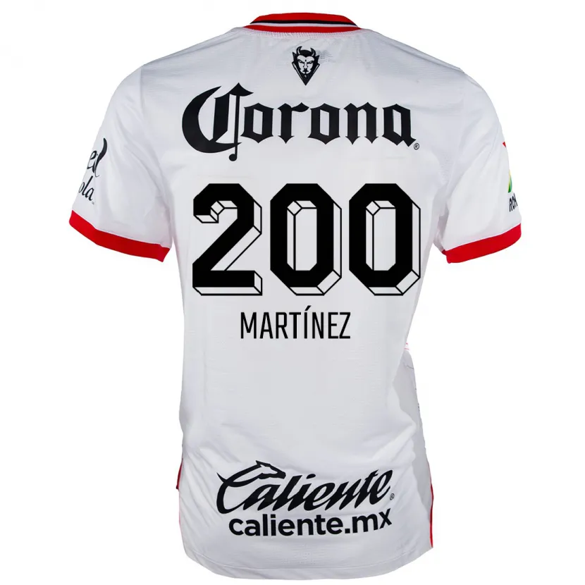 Danxen Kinder Edgar Martínez #200 Weiß Rot Auswärtstrikot Trikot 2024/25 T-Shirt Schweiz