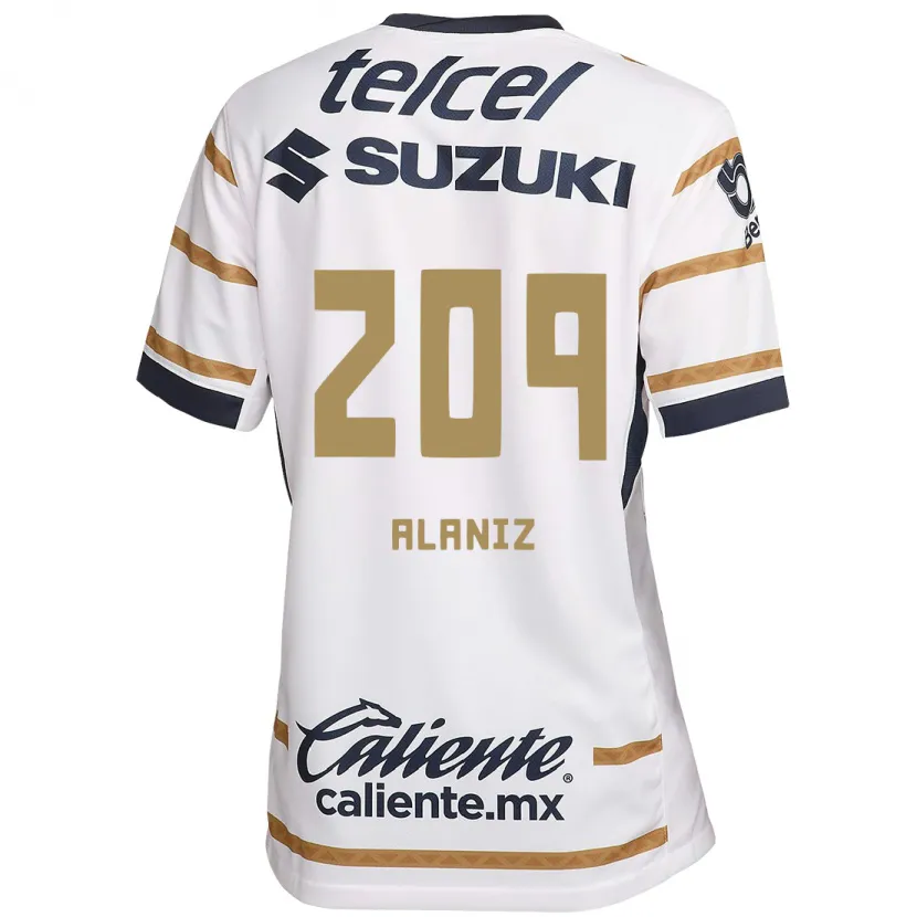 Danxen Herren Jorge Alaniz #209 Weißer Obsidian Heimtrikot Trikot 2024/25 T-Shirt Schweiz