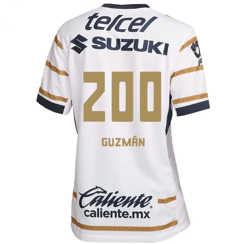 Danxen Herren Alan Guzmán #200 Weißer Obsidian Heimtrikot Trikot 2024/25 T-Shirt Schweiz
