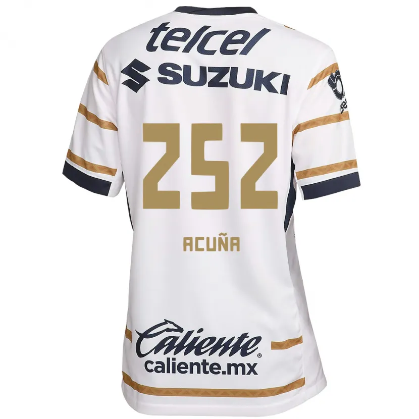 Danxen Herren José Acuña #252 Weißer Obsidian Heimtrikot Trikot 2024/25 T-Shirt Schweiz