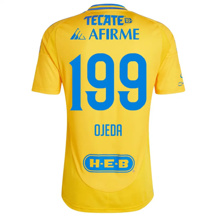 Danxen Herren Diego Ojeda #199 Goldgelb Heimtrikot Trikot 2024/25 T-Shirt Schweiz