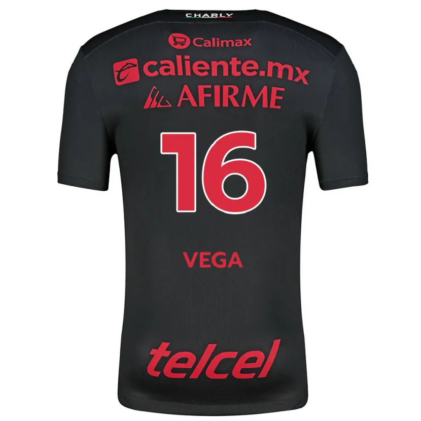 Danxen Herren Alan Vega #16 Schwarz Rot Heimtrikot Trikot 2024/25 T-Shirt Schweiz