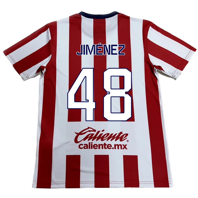 Danxen Herren Leonardo Jiménez #48 Rot-Weiss Heimtrikot Trikot 2024/25 T-Shirt Schweiz