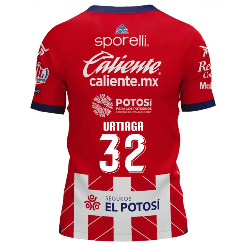 Danxen Herren Diego Urtiaga #32 Rot-Weiss Heimtrikot Trikot 2024/25 T-Shirt Schweiz